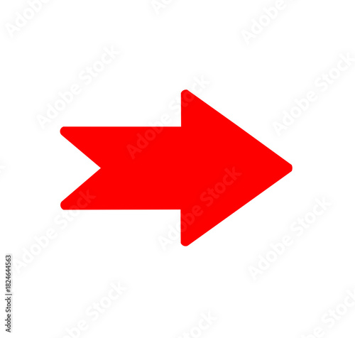 Free Download red arrow on white background - GFXLoad