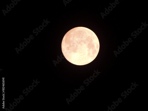Vollmond am 5. November 2025 in der Uckermark