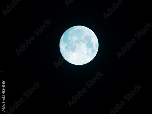 Vollmond am 5. November 2025 in der Uckermark