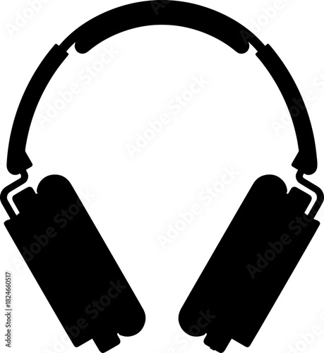 Headphones Editable Vector AI File | Adobe Illustrator | Export to SVG, EPS, PDF, PNG, DXF, JPEG