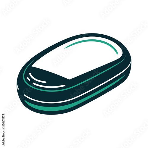 Smart Home Hub Vector Icon Set of Various Transportation Vehicles