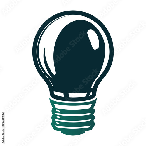 Smart Bulb Vector Icon Set of Various Transportation Vehicles