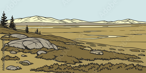 Gates of the Arctic minimal tundra