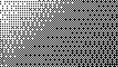 Dither gradient halftone pixel pattern set with abstract retro bitmap texture and vintage arcade dot grid for digital background design