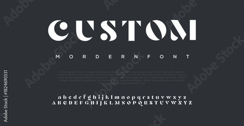  Creative Hand Drawn Uppercase lowercase and number .Street Art Classic Lettering Fashion Designs Typography modern serif. Cartoon vector illustration