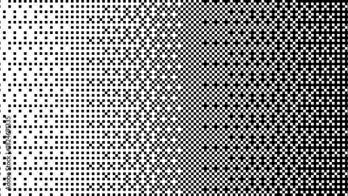 Dither gradient halftone pixel pattern set with abstract retro bitmap texture and vintage arcade dot grid for digital background design