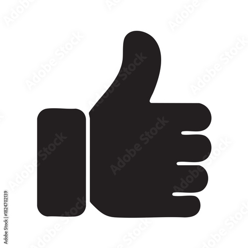 thumb up and down for social media usie