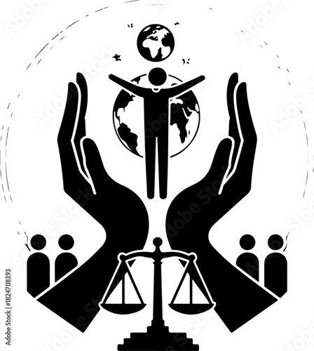 Justice Empowerment Emblem