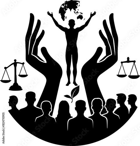 Justice Empowerment Emblem