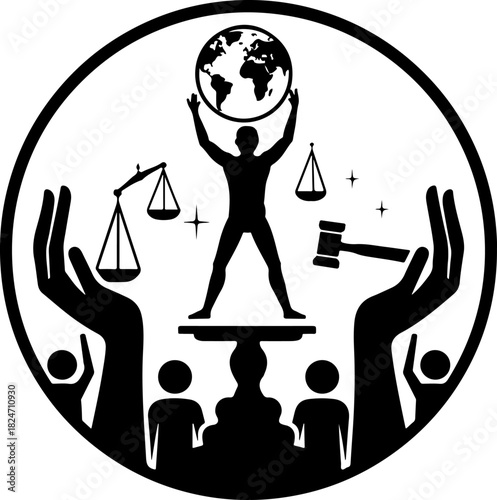 Justice Empowerment Emblem