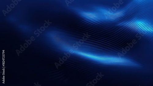 4K Dynamic Blue Line Wave Wallpaper:  Glowing Abstract Patterns for Business Presentations & Branding