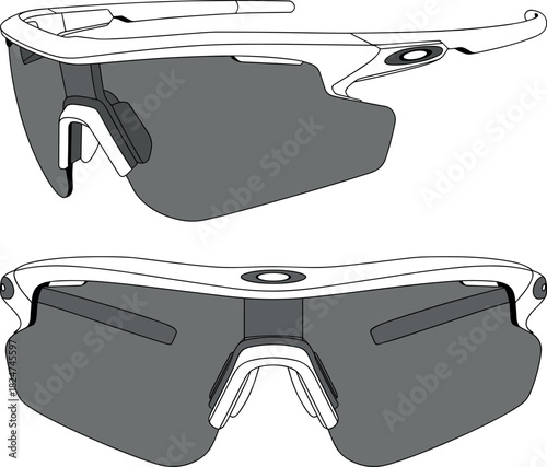 Sunglasses, vector, illustration, sketch, outline, fashion, gear, sporty, wraparound, durable, ergonomic, structured, layout, equipment, design, comfort, accessory