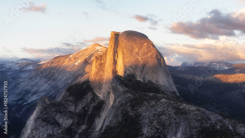 sunrise in the mountains