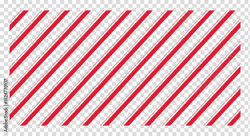 Candy Cane Diagonal Striped Pattern Vector