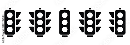 Traffic lights signal safety and control, ensuring order and preventing accidents on roads and highways for smooth transportation and urban flow