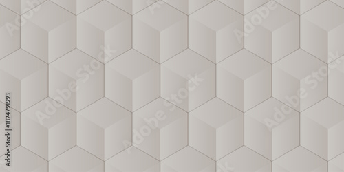 Abstract square gradient black cubic square shape backdrop texture. cube geometric wall and floor vector diamond hexagon triangle wallpaper background.	