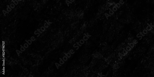 Wall grunge cement distressed. abstract dark black wall texture. concrete rough dark floor old grunge backdrop. interior vintage smooth closeup background.	
