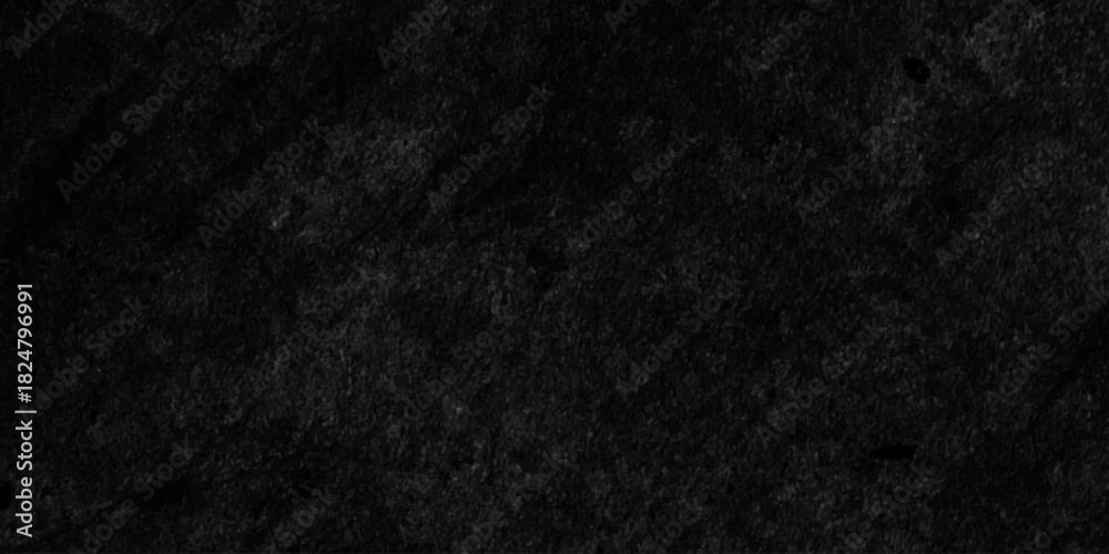 Fototapeta premium Wall dark black concrete grunge cement distressed background. abstract dark black wall texture. concrete rough dark floor old grunge interior vintage smooth closeup background.