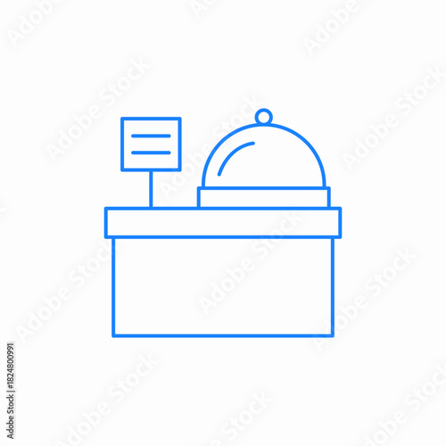 food order icon sign vector