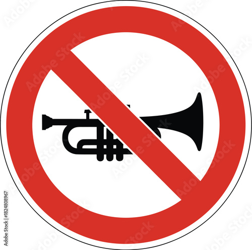 No honking sign traffic road rules regulations street safety driving awareness horn