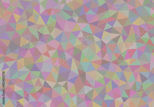 Soft pastel low poly abstract geometric background with triangle shapes and gradient colors