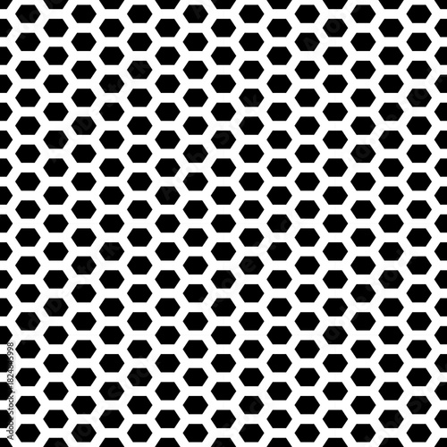 Hexagons. Honeycomb. Mosaic. Grid background. Ancient ethnic motif. Geometric grate wallpaper. Parquet backdrop. Digital paper. Web design. Textile print. Seamless ornament pattern. Abstract art