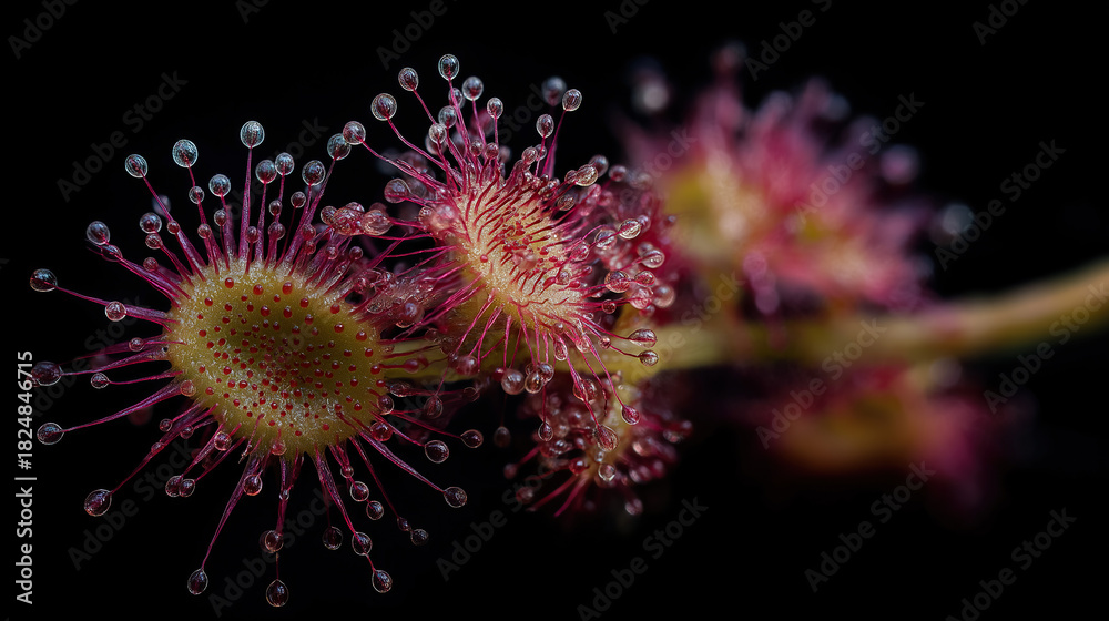 Fototapeta premium Vibrant Venus Flytrap Cluster