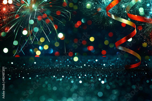 christmas tree with lights