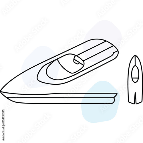Simple Boat Icon Design