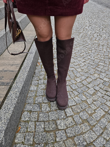 legs of a woman