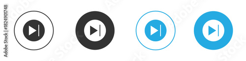 Play pause icons logo vector EPS 10, flat vector illustrations Free Download Play pause icons logo vector EPS 10, flat vector illustrations - GFXLoad