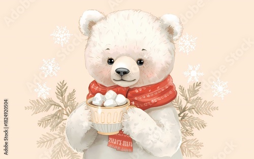 christmas teddy bear