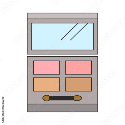 アイシャドウパレット、コスメ、メイク、化粧品、美容（カラー）