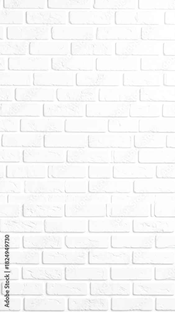 Obraz premium Weisse Backsteinmauer 
