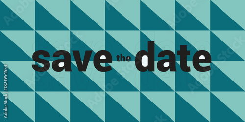 Save the date banner. Can be used for business, marketing and advertising. logo graphic design of event summit made for Technology and upcoming events. Vector EPS 10	