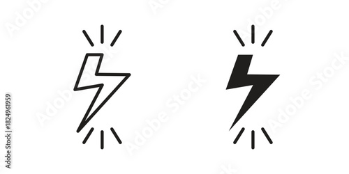 Conflict icons in simple black style symbol sign for apps and website