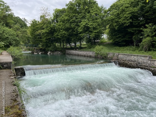 Artificial cascades on the Rjecina River (Italian; Eneo or Fiumara, German; Flaum or Pflaum), Croatia - Umjetne kaskade na rijeci Rječini (Ričina ili Rečina), Hrvatska