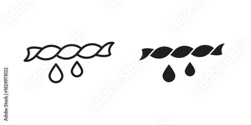 Squeeze icons in simple black style symbol sign for apps and website