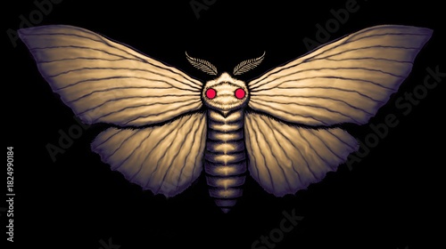 Mothman Legend Emerges With Striking Imagery of a Mythical Creature in the Night Sky