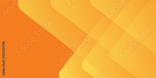 Abstract orange and yellow geometric background. Dynamic shapes composition. Cool background design for posters. Vector illustration eps.10