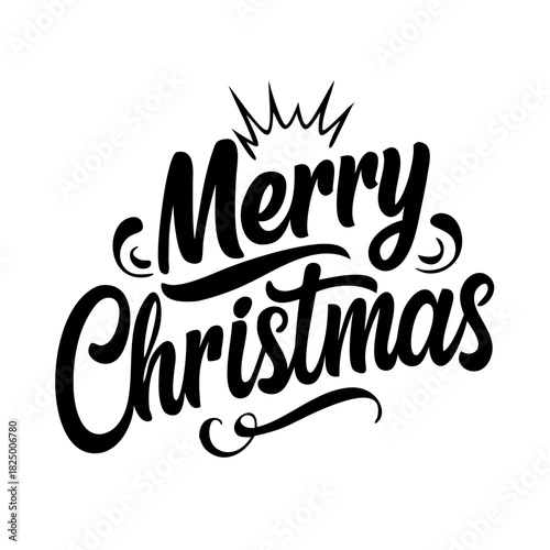 Merry Christmas text effects, Christmas retro style text effects