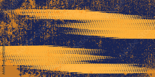 abstract yellow grunge on dark blue background modern arts grunge vector 10.