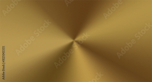 Background of gold, radial brass plate.