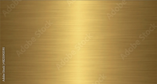 Gold, brass metal gradient background.