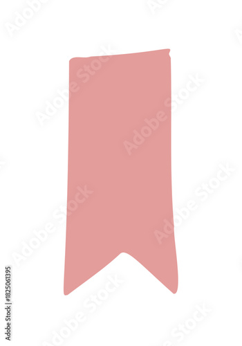 bookmark doodle icon. Vector doodle illustration icon isolated on white bg
