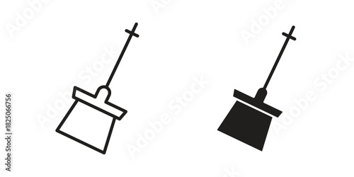 Car dipstick icons. High-quality vector designs