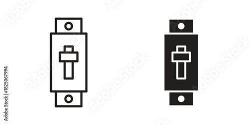 Circuit Breaker icons. High-quality vector designs