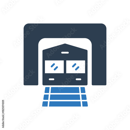 Railway Tunnel Icon