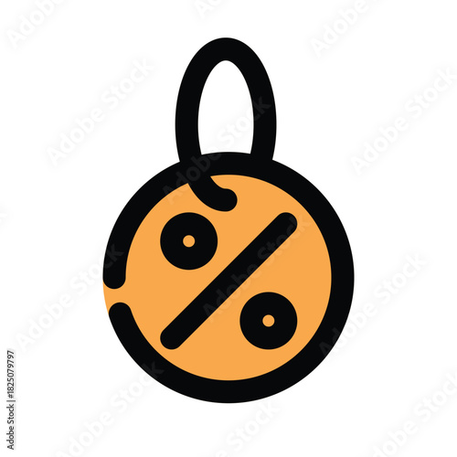 Label icon design template