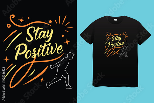 Inspirational TShirt Design Featuring Stay Wild Message and Year 2026 Typography
